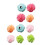 MUSEYA Resin Rose Fridge Magnets 10 Pieces 3