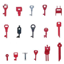16 PCS Fire Alarm Test Key Set with 2 Key Rings, Manual Reset Key Kit compatible with Engineers and Safety Systems