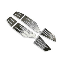 Motorcycle Foot Plate Board Pedals Footrest Foot Board Cover Mat Pad compatible with Voge Sr4max 350