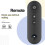 2pcs 433Hz Dual Remote Control compatible withUnder Desk Walking Pad Treadmill Machines 4