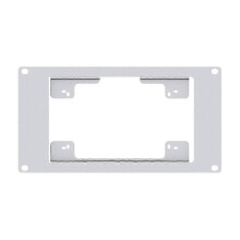 HomeRack 7inch DSI Display Mounting Panel, 3U Mounting Space, Compatible with compatible withRaspberry Pi 7inch Touch Displays