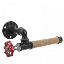 Wall Mount Paper Towel Holder Industrial Style Kitchen Towel Dispenser Towel Hanger