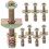 8 Sets Bed Frame Spare Parts Bed Frame Threaded Pin Nut Kit compatible with Bed Crib 4