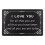 Engraved Metal Wallet Card Personalized 1pc 8