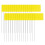 Marking Flags Marker Flags compatible with Lawn 30 Pack, PVC Small Flags,Marking Flags Lawn Flags, Garden Flags 3