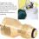 Propane Tank Refill Adapter compatible with 1lb Propane Tanks 4