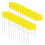Marking Flags Marker Flags compatible with Lawn 30 Pack, PVC Small Flags,Marking Flags Lawn Flags, Garden Flags 4
