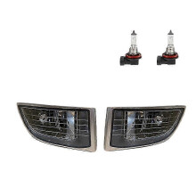 Halogen Fog Light Headlight compatible with Land Cruiser Prado 120 2002-2009 Fog Bumper Foglights Driving Lamp-haoyi