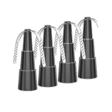 Fly Repellent Fan compatible with Tables with Holographic Blades, 4 Pack Indoor/Outdoor Fly Deterrent compatible with Picnic Patio Home