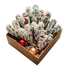 DIY Heart EmbroideryChristmas Decoration Embroidery Set, Hand Embroidered Christmas Tree Pendantheart Kit