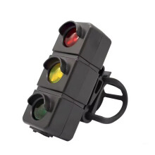 3 LED Verkeers Creativiteit Fiets Achterlicht Veiligheidswaarschuwing Fietslicht Eenvoudige Installatie voor Fietsaccessoires