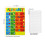 Goilinor Educational Preschool Posters Alphabet Colors 2