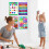 Goilinor Educational Preschool Posters Alphabet Colors 5