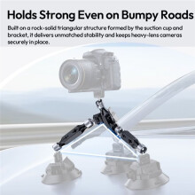 TB15 Double-Ended Magic Arm Vehicle-Mounted Camera Magic Arm Bracket Sturdy & Flexible for Filmmakers