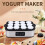 Electric Yogurt Maker Machine 0-48h Timer Automatic Yogurt Making Machine Constant Temperature with 12 Pcs Cups US 5