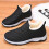 Women's Wide Snow Boots Black Size 6 8