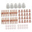 65Pcs Plasma Cutter Tip Electrodes Cup Kit Cut Electrode 40 Nozzles Kit 1