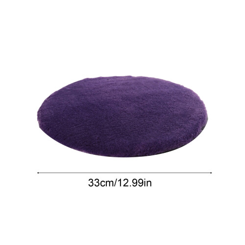 Round Soft Chair Cushion Polyester 13 Inch with Elastic 1