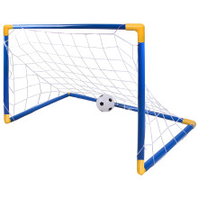 Outdoor Mini Soccer Goal with Ball for Kids 17.72 x 12.60 x