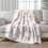 Pink Bow Flannel Throw Blanket 27x39 inches 6