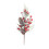 Red Berry and Pine Artificial Holly Stems 12 inch 1