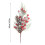 Red Berry and Pine Artificial Holly Stems 12 inch 3