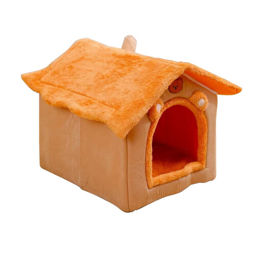 Foldable Soft Dog House with Cushion for Small to Large 1