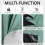 Blackout Curtains Blue Grommet Panel 39.37"W x 78.75"L 5