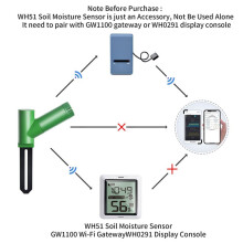 Soil Moisture Sensor Soil Moisture Meter, Soil Tester, Used for Soil Moisture Sensors - Sensor Only, Can'T Be Used Alone
