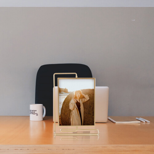 Double Sided Rotating Photo Frame 8 Inch 1 Set 2