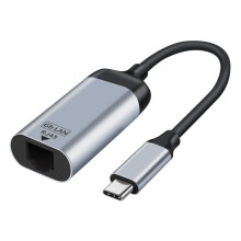 Adaptador Convertidor USB Tipo C 3.1 RJ45 LAN Ethernet (USB-C A Red Cableada Externa Gigabit de 1000 M para Windows 7/8/10)