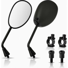 Rétroviseurs de moto, rétroviseur arrière pour moto avec boulon de fixation M8/M10, conception britannique