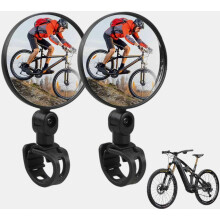 2 stuks fietsspiegels, 360 graden draaibare achteruitkijkspiegels voor de fiets, verstelbare bolle stuurspiegels, geschikt voor mountainbikes, racefi