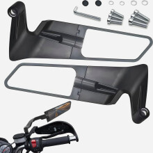 Rétroviseurs de moto à large champ de vision, résistants à l'abrasion, résistants aux hautes températures, accessoires moto Compa