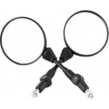 Xvs Motorcycle Mirrors - Motorcycle Mirrors Round Rearview Side Mirror Round 2Pcs Motorcycle Modified Folding Rearview Mirror Round Side Mirrors comp