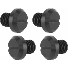 Motorcycle Mirror Hole Plugs, 2 Pair of M10x1.25 Rearview Side Mirror Hole Plugs Screw Aluminum Fits Compatiblement Compatible Hypermotard British De