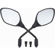10mm Motorcycle Rear view Side Mirror 360 Degrees Rotation M10 Compatiblement Compatible SX150 150X 150 UTV Moped ATV Scooter Suzuki Large displaceme