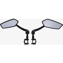 Bike Rearview Mirror, 360 Degree Rotation High Definition Wide View Mirror Compatible Bikes Motorcycles Electric Bikes, with Hex Key Compatible Easy