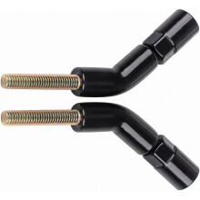 Baceyong 1pc Motorcycle Handlebar Rear View Side Mirror StemExtenders, Motorbike Side Mirror Stem Extenders Compatible with Ha-rley Sportster X883 12