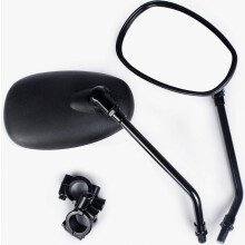Compatible Motorcycle Rearview Mirrors with 7/8" Handlebar Mount Compatible Bike Motorcycle British Design