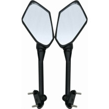 Rétroviseurs latéraux compatibles avec KAWASAKI, NINJA 650R, 400R, Z1000SX et ER6F (modèles 2011 et 2012).