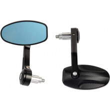 Compatible Royal Alloy Ra GP125 GP200 Gp 125 200 S LC Motorcycle Rearview Mirrors Handlebar Bar End Rear View Mirror Side Mirrors Motorcycle rearview