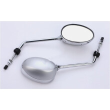 Rétroviseurs d'origine pour moto Peugeot Django QP150T-C Django (couleurs disponibles : 2), design britannique.