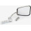 Motorcycle Bar End Side Mirror with Rectangular Head - Compatible Fitting | 820 Halcyon British Design 1