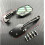 Compatible 8mm 10mm Rear View Mirror Motorcycle Rotatable Side Accessories Mirrors British Design 4