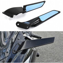Verstelbare, draaibare zijspiegel voor motorfietsen, geschikt voor KAWASAKI Ninja 400, NINJA 650 (2018-2022) / Ninja 500 SE, NINJA 500 Z500 (2024). G