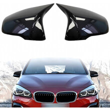 Mirror Caps Compatible BMW X1 F48 2016-2022, X2 F39 2018-2023, F40 F44 2019-2024, Z4 G29 2019-2023 Models Rearview Side Wing Mirror Cover Caps Gloss