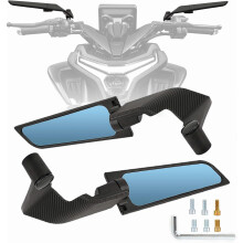 Rétroviseurs de moto réglables, pivotants et anti-éblouissement, compatibles avec les modèles Z900, Z400, Z650, 1290, MT07, MT09 et Super Duke 1.