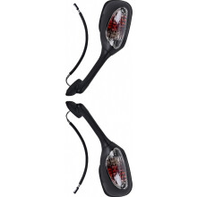 Rétroviseurs latéraux et feu arrière à LED compatibles avec Suzuki GSXR600 K6 (2006-2016) (couleur)
