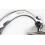 Motorcycle Bar End Side Mirror with Rectangular Head - Compatible Fitting | 820 Halcyon British Design 2